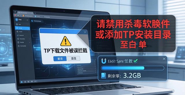 TP官方正版下载失败？常见故障与解决