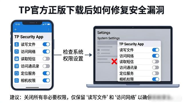 TP官方正版下载后如何修复安全漏洞